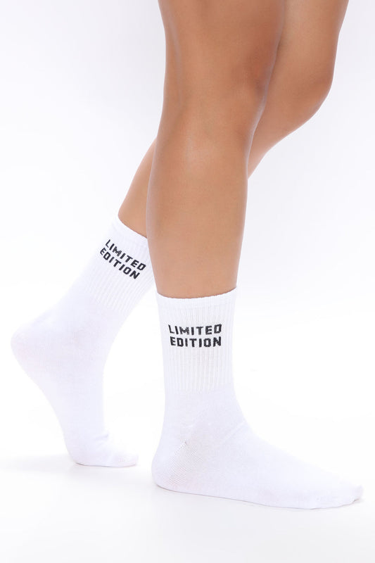 I Am Limited Edition Crew Socks