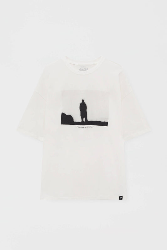 Ja &amp; Bear Farar Silhouette Hoton T-Shirt