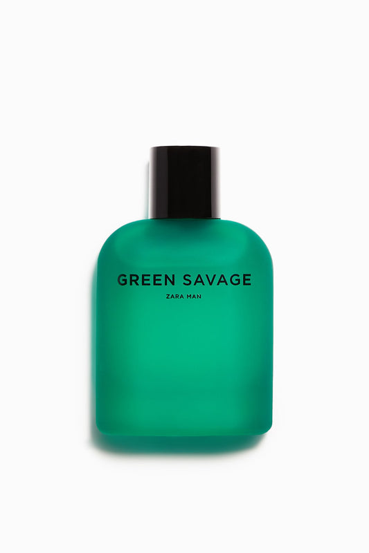 ZARA Green Savage olfactive ezinụlọ Hesperidc Amber