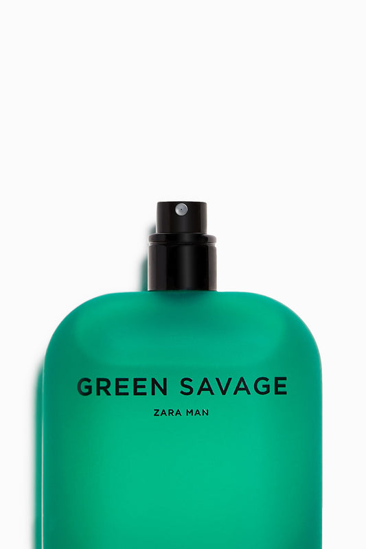 ZARA Green Savage olfactive iyali Hesperidc Amber