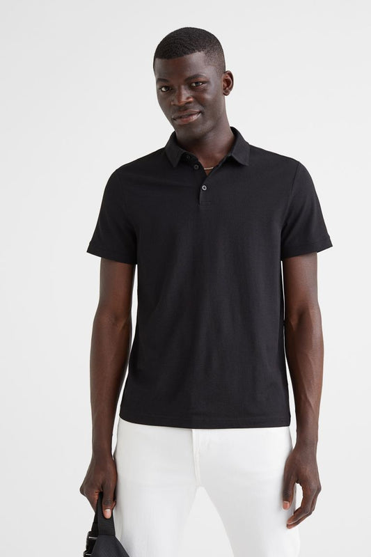 H&amp;M Slim-Fit CoolMax Polo Shirt 